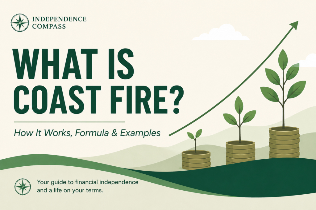 Coast FIRE calculator and compound investment growth